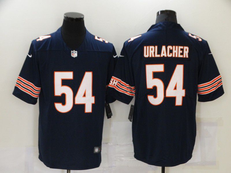 Men Chicago Bears #54 Urlacher Blue Nike Vapor Untouchable Limited 2021 NFL Jersey->denver nuggets->NBA Jersey